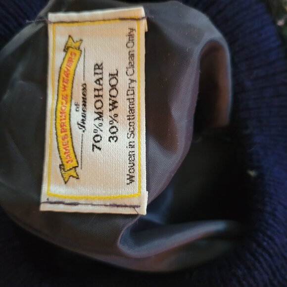 Vintage Scottish Mohair Wool Beret Hat - Picture 4 of 4